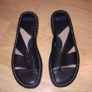 Leather Dockers women sandals, size 8 1/2.